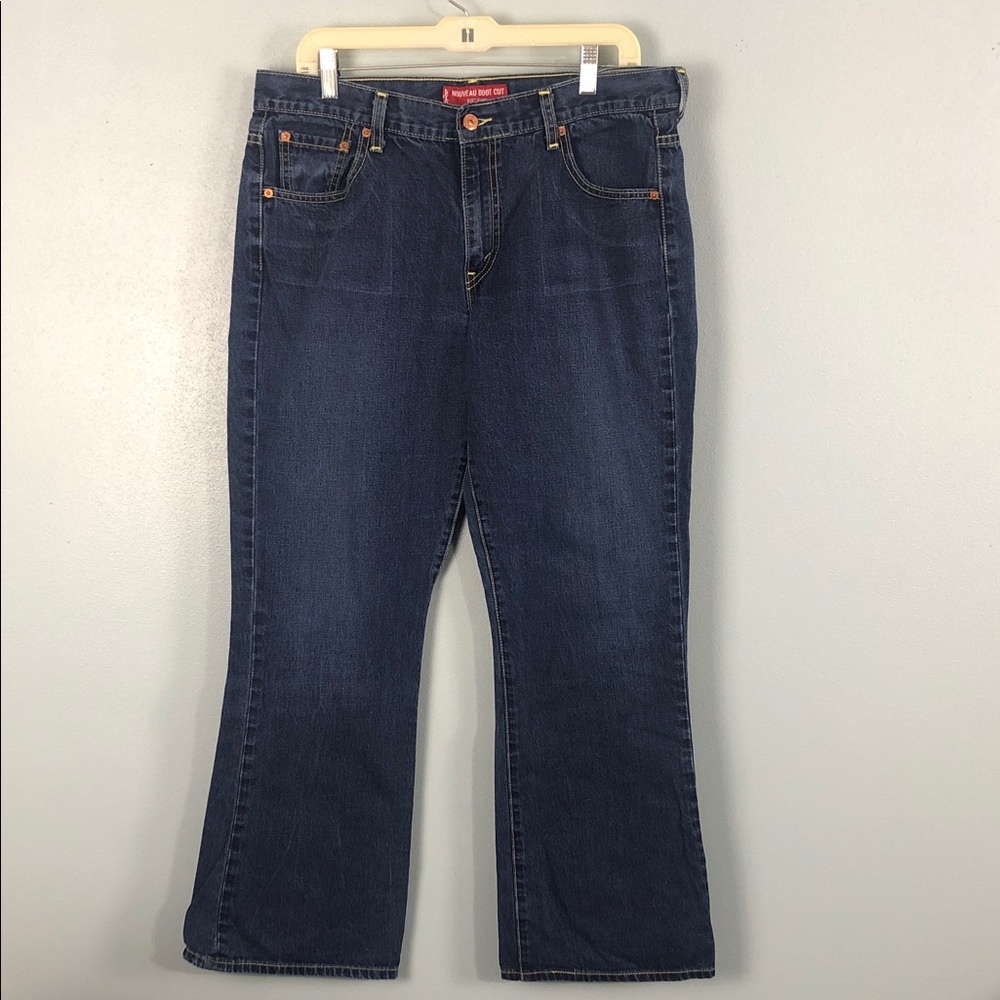 Levi's 515 NOUVEAU Boot cut blue jeans, low rise women’s 16 MIS
